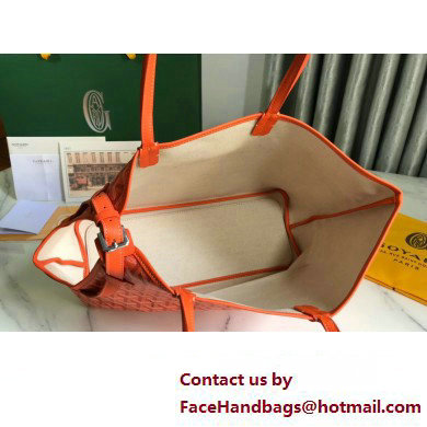 Goyard Chien Gris Pet Tote Bag Orange