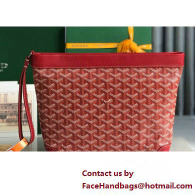 Goyard Conti pouch Clutch Bag Red