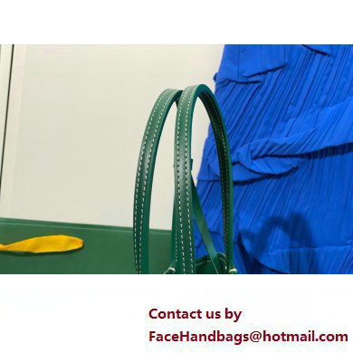 Goyard Hulot Print Anjou Reversible Mini Tote Bag Green