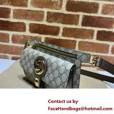 Gucci Blondie belt bag 718154 GG Canvas Coffee 2023