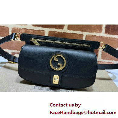 Gucci Blondie belt bag 718154 Leather Black 2023 Gucci Blondie belt bag 718154 Leather Black 2023