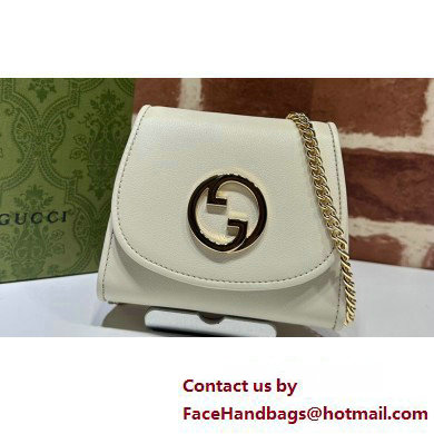 Gucci Blondie medium chain wallet 725219 Leather White 2023 Gucci Blondie medium chain wallet 725219 Leather White 2023