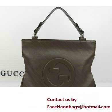 Gucci Blondie medium tote bag 751516 Etoupe 2023