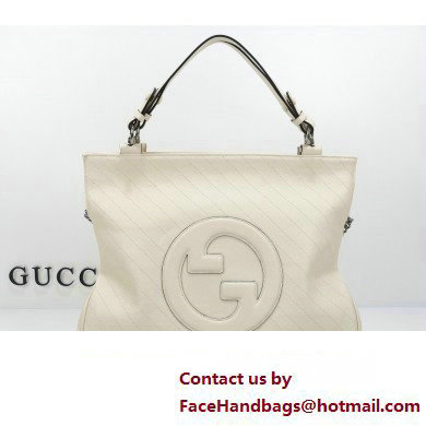 Gucci Blondie medium tote bag 751516 White 2023 - Click Image to Close