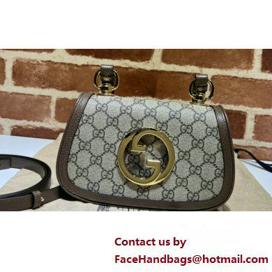Gucci Blondie mini shoulder bag 724645 GG Supreme canvas 2023 - Click Image to Close