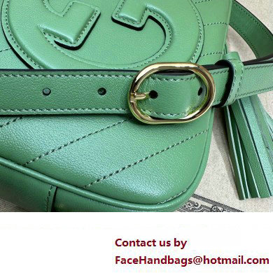 Gucci Blondie small shoulder bag 742360 Light Green 2023