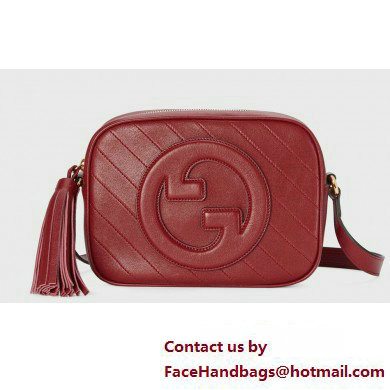 Gucci Blondie small shoulder bag 742360 Red 2023