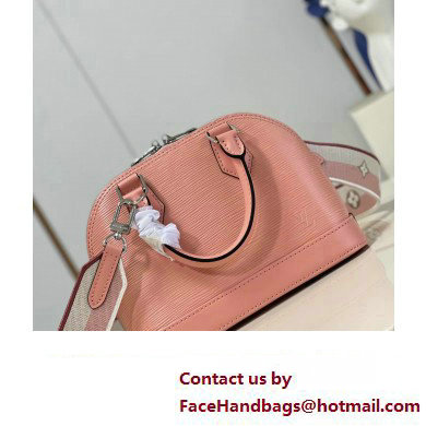 LOUIS VUITTON ALMA BB BAG IN EPI LEATHER M21682 Rose Trianon Pink 2023 - Click Image to Close