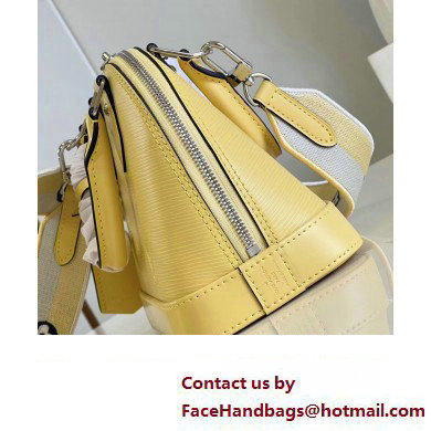 LOUIS VUITTON ALMA BB BAG IN EPI LEATHER M22213 Jaune Plume Yellow 2023 - Click Image to Close