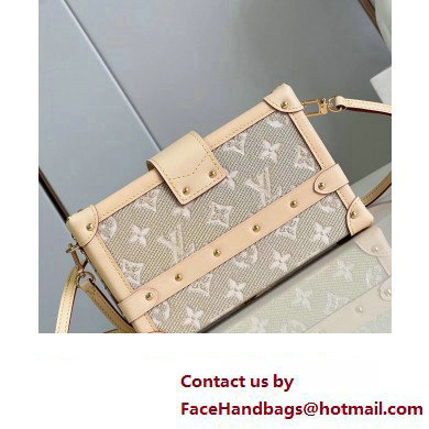 LOUIS VUITTON Monoglam coated canvas Petite Malle bag M22882 2023