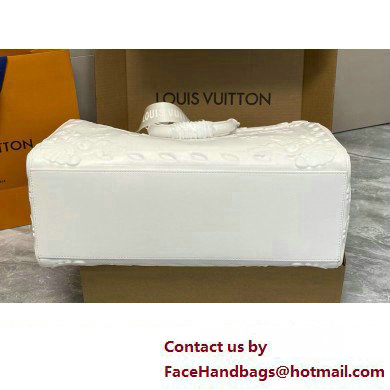 LOUIS VUITTON Sac Plat Tote Bag M21841 WHITE 2023