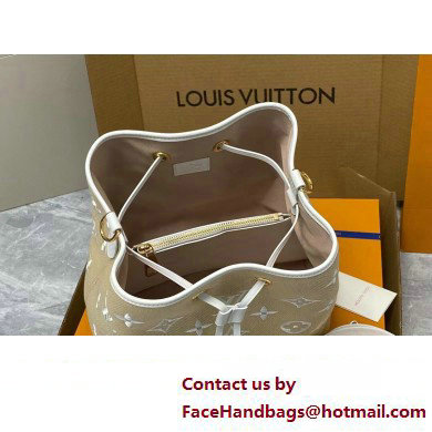 LV By The Pool Neonoe BB BAG M22852 BEIGE 2023 - Click Image to Close