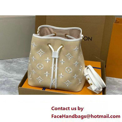 LV By The Pool Neonoe BB BAG M22852 BEIGE 2023 - Click Image to Close