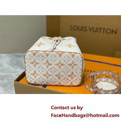 LV By The Pool Neonoe BB BAG M22985 BEIGE 2023 - Click Image to Close