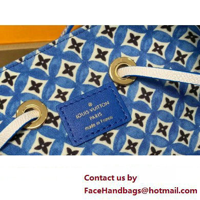 LV By The Pool Neonoe BB BAG M22986 BLUE 2023 - Click Image to Close