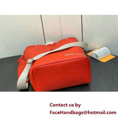 Louis Vuitton Epi Calf leather Maxi Noe Sling Bag M23117 Orange 2023