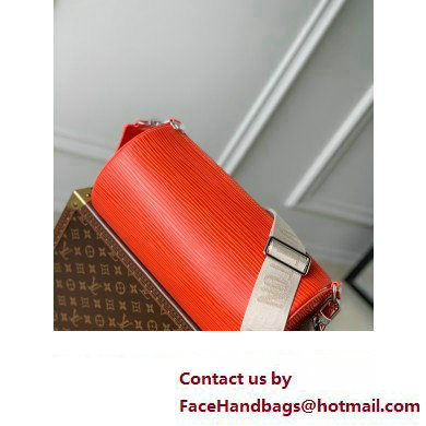Louis Vuitton Epi Calf leather Soft Polochon MM Bag M23719 Orange 2023