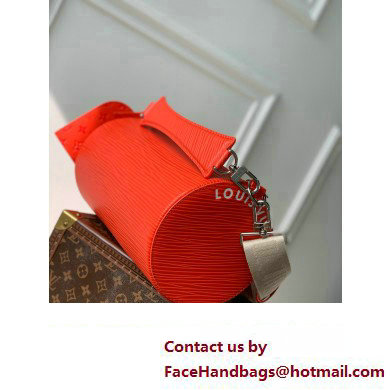 Louis Vuitton Epi Calf leather Soft Polochon MM Bag M23719 Orange 2023