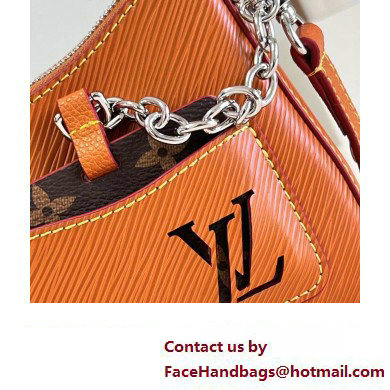 Louis Vuitton Epi grained cowhide leather Marellini Bag Brown 2023