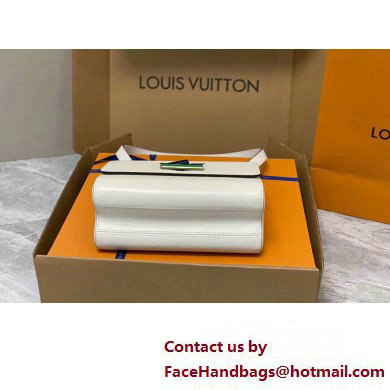 Louis Vuitton Epi grained leather Twist MM Bag M22029 White 2023 - Click Image to Close