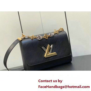 Louis Vuitton Epi grained leather Twist MM Bag M22773 Black 2023