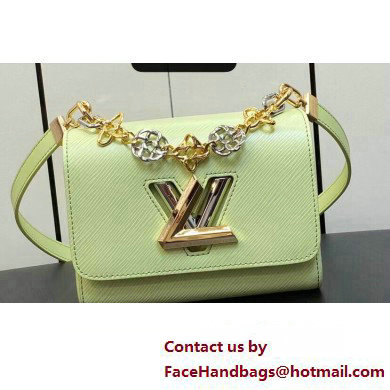 Louis Vuitton Epi grained leather Twist PM Bag M22768 Green 2023
