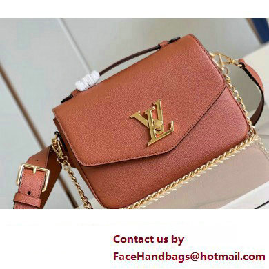 Louis Vuitton Grained calf leather Oxford Bag M22952 Cognac 2023