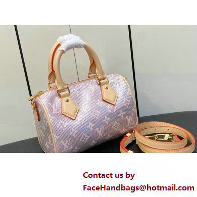 Louis Vuitton Monoglam canvas Speedy Bandouliere 20 Bag M22849 Rose Pink 2023