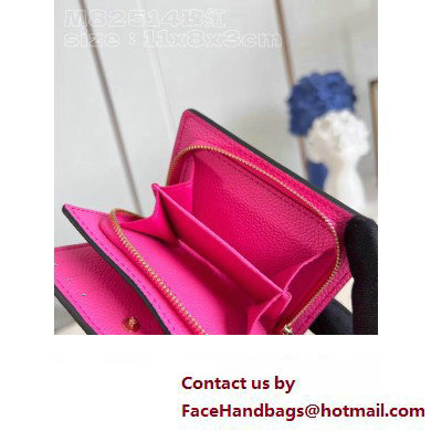 Louis Vuitton Monogram Empreinte Clea wallet M82514 Lollipop Pink 2023