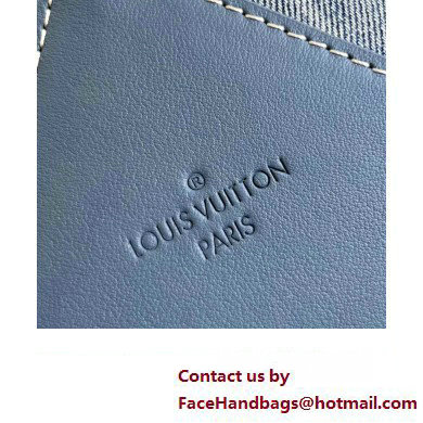 Louis Vuitton Weekend Tote NM Bag in Monogram Washed Denim coated canvas M22537 2023 - Click Image to Close