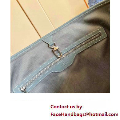 Louis Vuitton Weekend Tote NM Bag in Monogram Washed Denim coated canvas M22537 2023 - Click Image to Close