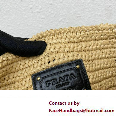 PRADA Crochet tote bag BEIGE 1BC182 2023