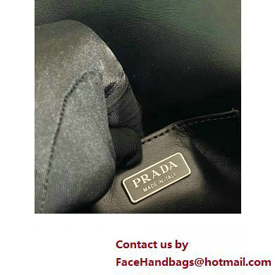 Prada Brushed leather mini-bag with shoulder strap 2VD061 Brown 2023