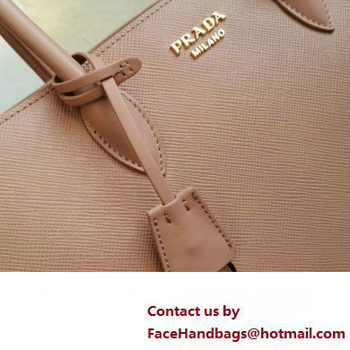 Prada Large Saffiano Leather Handbag 1ba153 Pink 2023