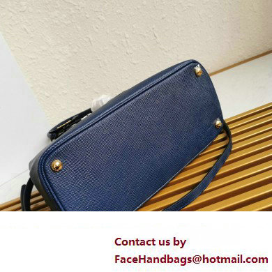 Prada Medium Galleria Saffiano leather bag 1ba232 Blue 2023
