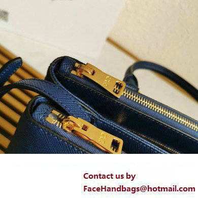 Prada Medium Galleria Saffiano leather bag 1ba232 Blue 2023