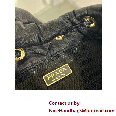 Prada Re-Edition 1995 Chaine Re-Nylon shoulder bag 1BH038 Black 2023