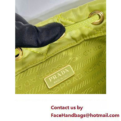 Prada Re-Edition 1995 Chaine Re-Nylon shoulder bag 1BH038 Green 2023