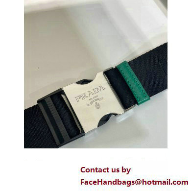 Prada Saffiano leather belt bag 2VH156 mango 2023