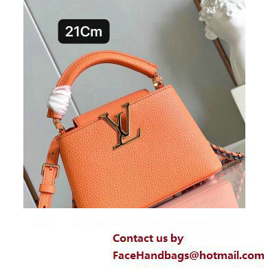louis vuitton Capucines Mini handbag Abricot M22606 2023