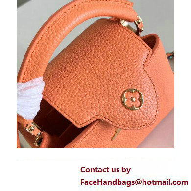 louis vuitton Capucines Mini handbag Abricot M22606 2023