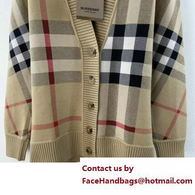 BURBERRY CARAGH cardigan Archive Beige 2022