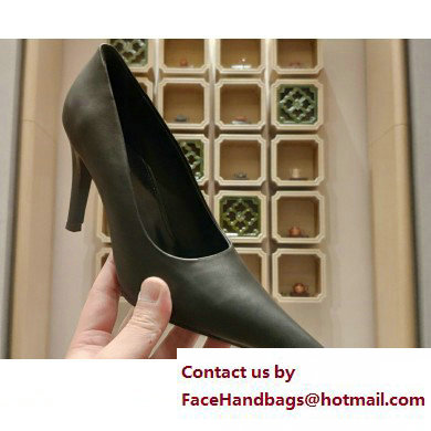 Balenciaga Heel 9cm Back BB Pumps Black 2023 - Click Image to Close
