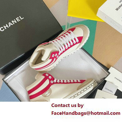 Chanel CC Logo Chain High Top Sneakers 02 2023