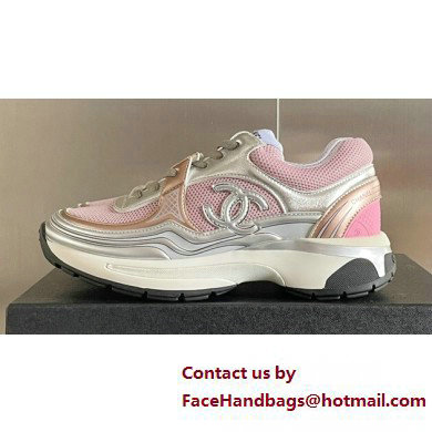 Chanel CC Logo Sneakers Fabric and Laminated G39792 01 2023