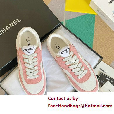 Chanel CC Logo Sneakers Suede Kidskin G39978 03 2023
