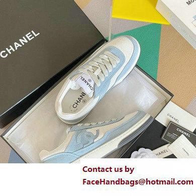 Chanel CC Logo Sneakers Suede Kidskin G39978 04 2023