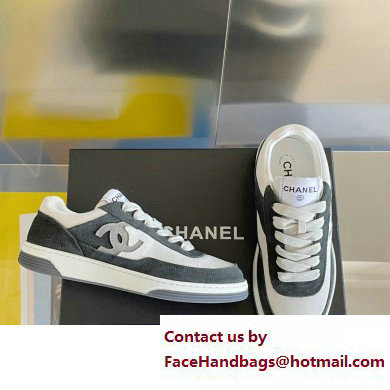 Chanel CC Logo Sneakers Suede Kidskin G39978 06 2023