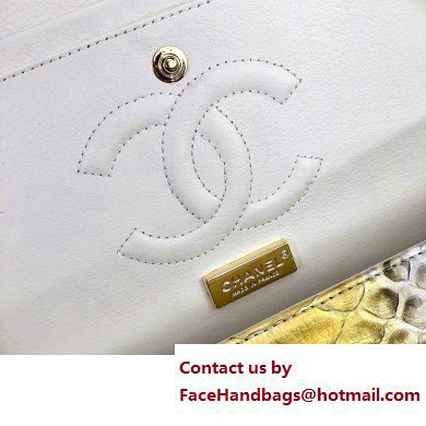 Chanel Classic Flap Medium Bag 1112 In Python 02 2023