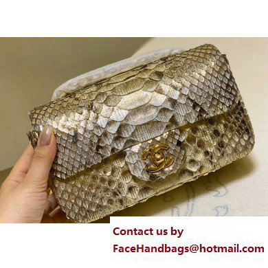 Chanel Classic Flap Small Bag 1116 In Python 01 2023